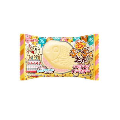 ⚠️BBF 01.05.2026⚠️ MEITO Puku Puku Tai Fisch-Waffel (เวเฟอร์ปลาไทยากิสอดไส้ เมโตะ) 17g