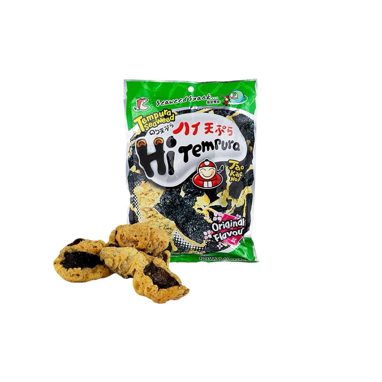 TAOKAENOI Panierter Seetang-Snack (เถ้าแก่น้อย) 40g