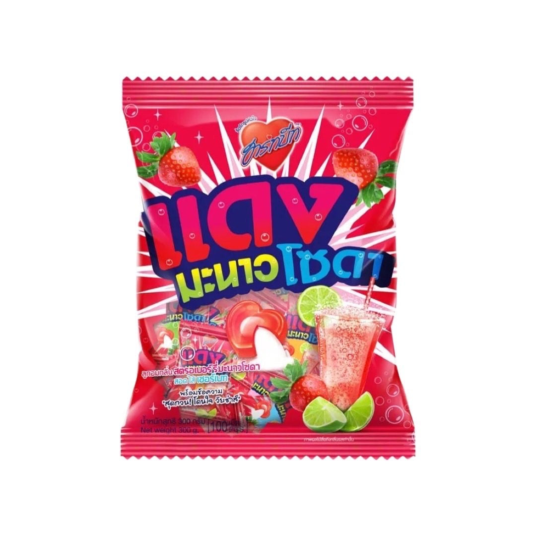 HARTBEAT Bonbons 100 Stück (ลูกอม 100 เม็ด ฮาร์ทบีท) 300g