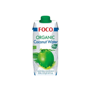 FOCO Bio-Kokosnusswasser (น้ำมะพร้าวออร์แกนิก โฟโก้) 500ml - Ohayo Asia Shop