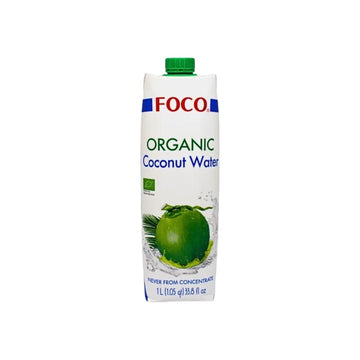 FOCO Bio-Kokosnusswasser (น้ำมะพร้าวออร์แกนิก โฟโก้) 1000ml - Ohayo Asia Shop