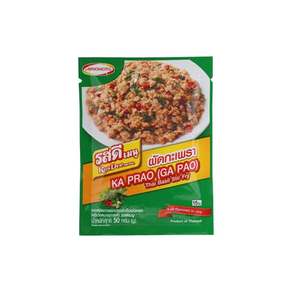 ROSDEE MENU Pad-Krapow-Würzpulver (ผัดกะเพรา รสดีเมนู) 50g