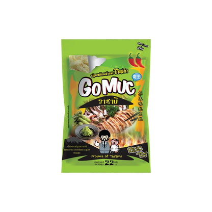 KO-MUEK Gewürzter Tintenfisch (หมึกหยองปรุงรส โกหมึก) 22g