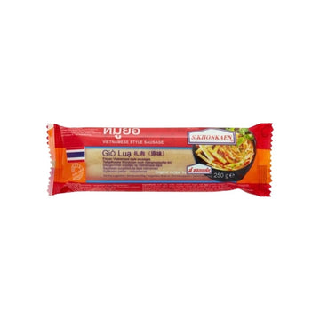 SOR KHONKAEN Gedämpfte Schweinefleischwurst (หมูยอ ส.ขอนแก่น) 250g - Ohayo Asia Shop
