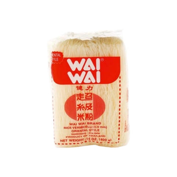 WAIWAI Getrocknete Reisfadennudeln (เส้นหมี่อบแห้ง ไวไว) - Ohayo Asia Shop