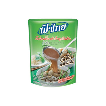 FATHAI Konzentrierte Nudelsuppen-Basis Dunkle Brühe (น้ำก๋วยเตี๋ยวสำเร็จรูปเข้มข้น น้ำข้น ฟ้าไทย) 350g - Ohayo Asia Shop
