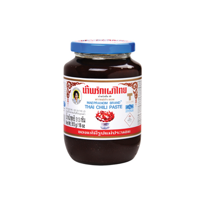 MAEPRANOM Chilipaste in Öl (น้ำพริกเผา แม่ประนอม) 513g