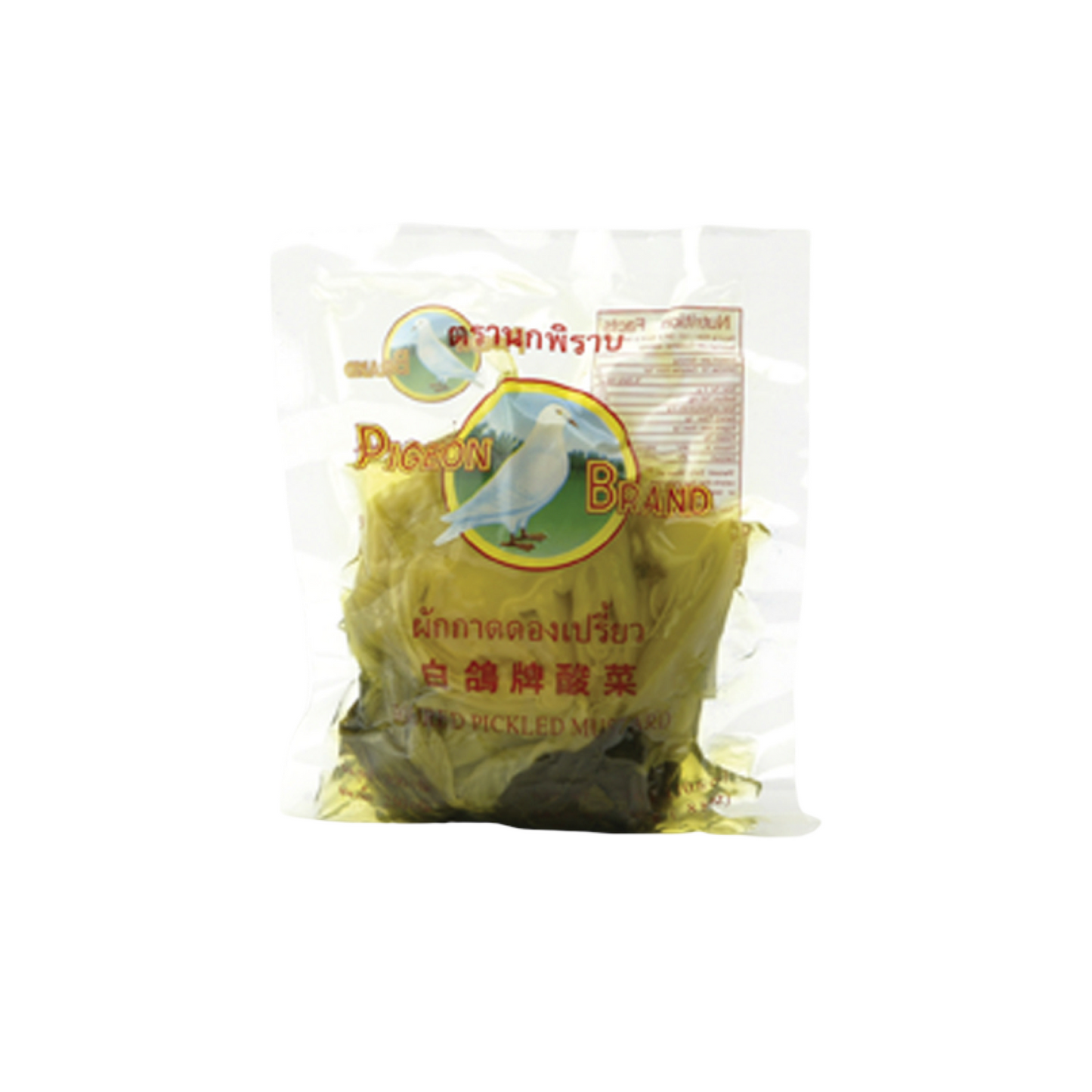 PIGEON Fermentierter Grüner Senfkohl (ผักกาดดองเปรี้ยว นกพิราบ) 350g
