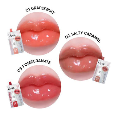 LIP IT Color Lip Mask #Pomegranate (ลิปมาส์ก กลิ่นทับทิม ลิปอิท) 2g