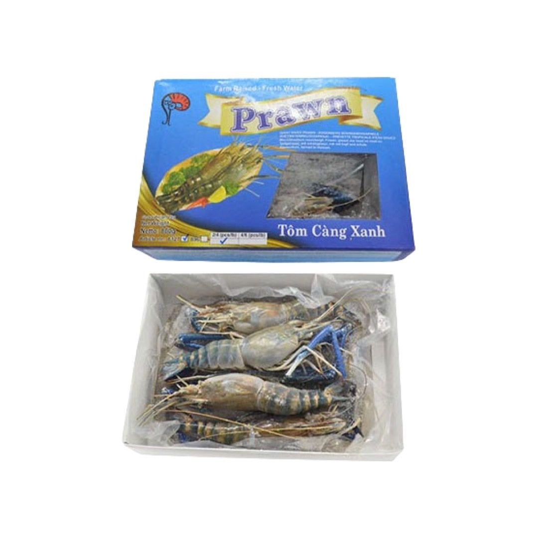 PLANETS PRIDE Süßwasser-Riesengarnelen 4-6 HOSO (กุ้งแม่น้ำแช่แข็ง) 1000g