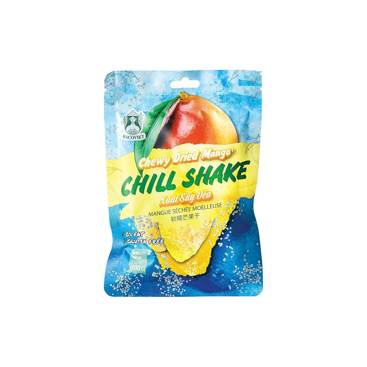 BACOVIET Chill Shake weiche getrocknete Mango 100g Beutel