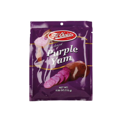 Fil-Choice Yamswurzel-Pulver 115g – violetter Beutel mit Purple-Yam-Pulver - Ohayo Asia Shop
