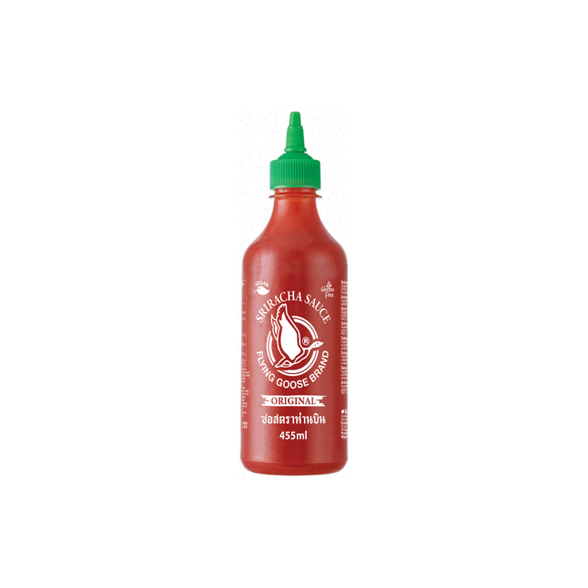 FLYING GOOSE Sriracha Chilisauce scharf 455ml Flasche