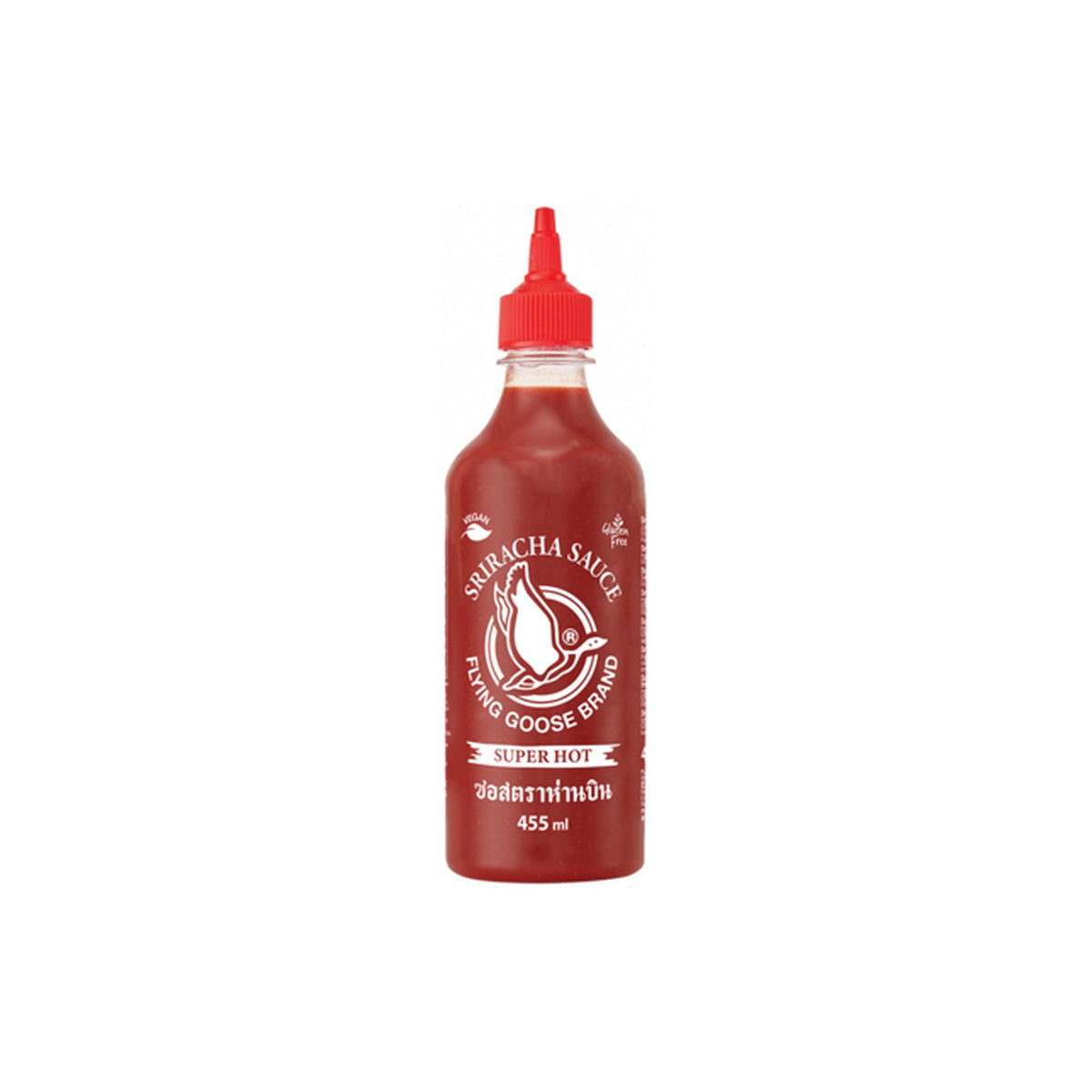 FLYING GOOSE Sriracha Chilisauce sehr scharf 455ml Flasche