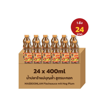 MAEBOONLAM Fischsauce Hog Plum 24x400ml Karton