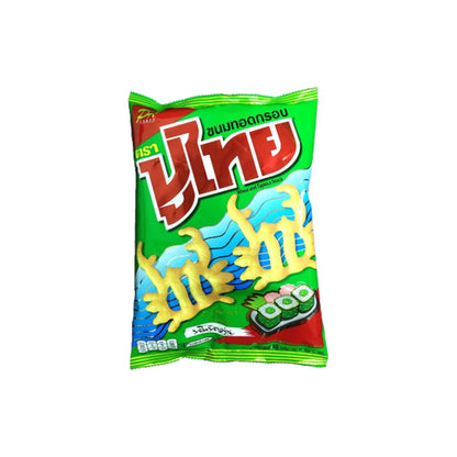 PUTHAI Knuspriger Snack Seetang Beutel – thailändischer Weizen-Tapioka-Snack