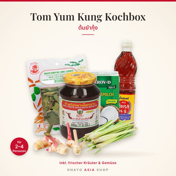 Tom Yum Kung Kochbox mit Zitronengras und Galgant