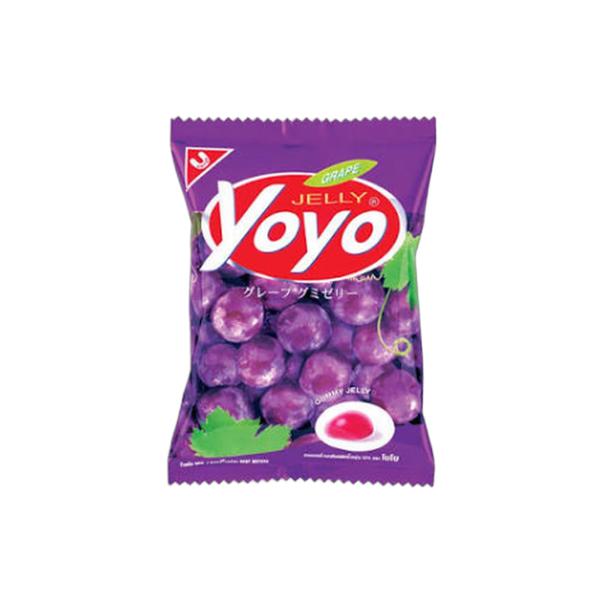 YOYO Fruchtgummi Traube 80g Packung