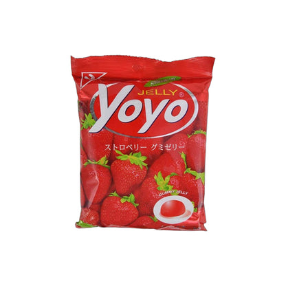 YOYO Fruchtgummi Erdbeere 80g Packung